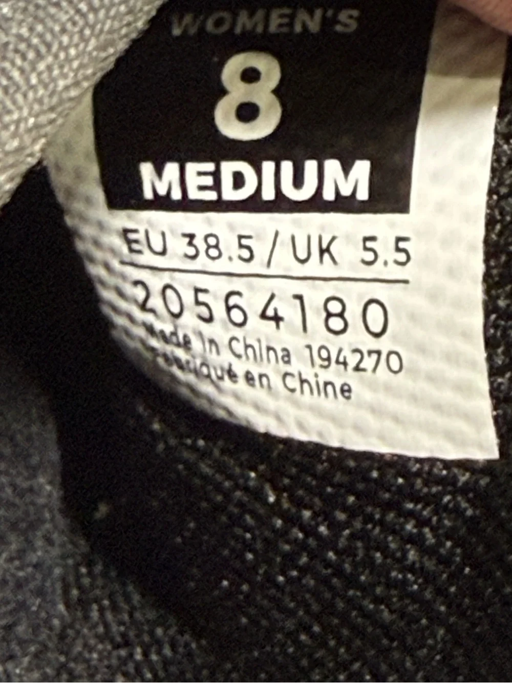 KURU ATOM Waterproof Sneaker Tennis Shoes Smoke Gray Apricot Women’s Size 8